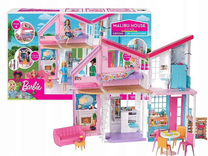 Домик Малибу для Barbie.