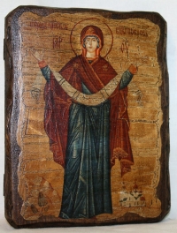 Икона "Покров Пресвятой Богородицы" под старину
