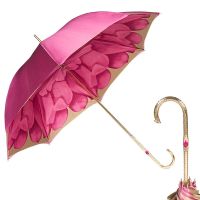 Зонт-трость Pasotti Rosa Georgin Oro