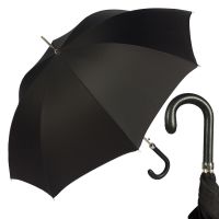 Зонт-трость Pasotti Classic Pelle Niagara Black