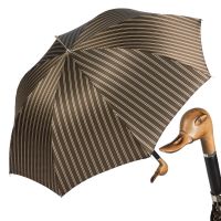 Зонт-трость Pasotti Duck Legno Double Stripes