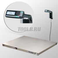 Масса-М 4D-PM.S-15/12-1000-RP Весы платформенные электронные с печатью этикеток