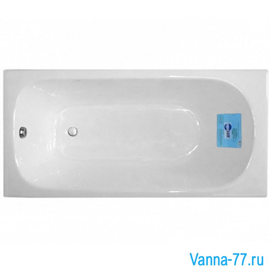 Ванна Aqualux Zya 120х70 чугун