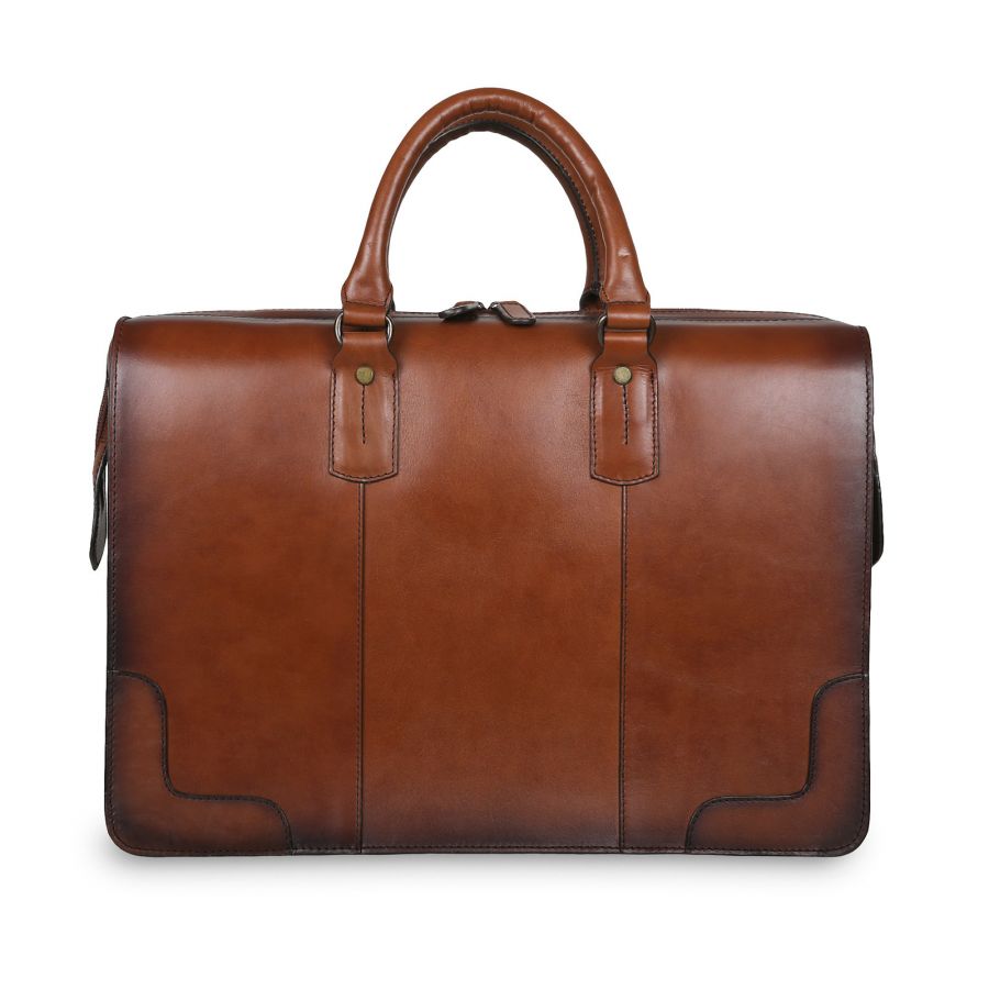 Дорожная кожаная сумка Ashwood Leather Dr.Bag
