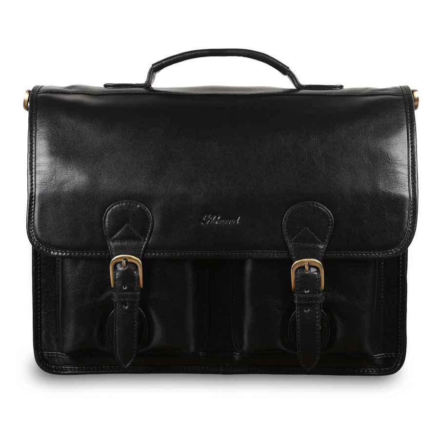 Кожаный портфель Ashwood Leather 8190
