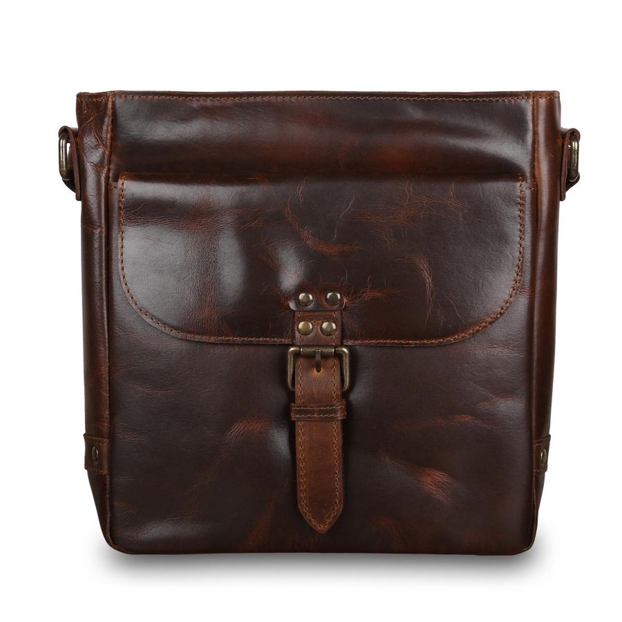 Кожаная сумка Ashwood Leather Darcy Сopper
