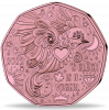Птица счастья  (Новогодняя монета) 5 евро Австрия 2022