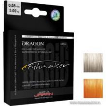 Шнур DRAGON Fishmaker 135m 0.16mm/15.20kg-Grey