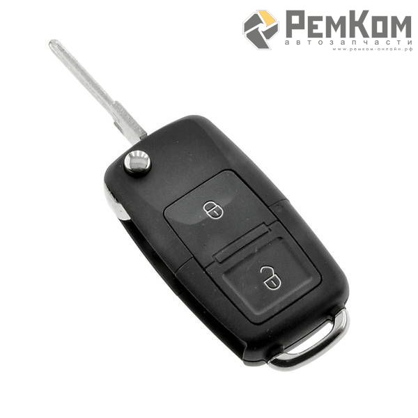 RK04079 * Чип-ключ выкидной с ПДУ (стиль Volkswagen) для а/м 2170, 1117-1119, 2190, 2123, Datsun (седан, хэтчбэк), 2 кнопки
