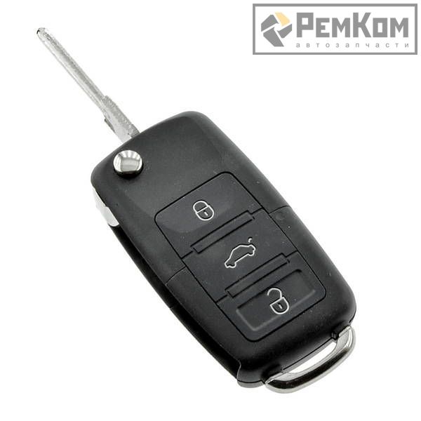 RK04084 * Ключ выкидной без платы (стиль Volkswagen) для а/м 2170, 1117-1119, 2190, 2123, Datsun (седан, хэтчбэк)