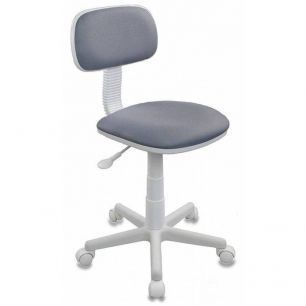 Кресло детское Бюрократ CH-W201NX серый 15-48 крестовина пластик пластик белый
