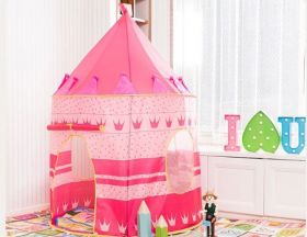 Палатка игровая детская «Замок для принцессы» розовый