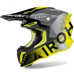 Airoh Twist 2.0 Bit Yellow Gloss шлем внедорожный