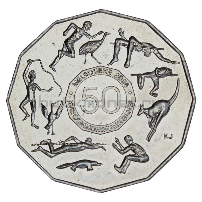 50 центов 2005 Австралия XVIII Игры Содружества