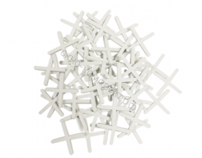 Крестики пластиковые для укладки плитки, 1,5мм 200шт, (уп.) 47-0-015