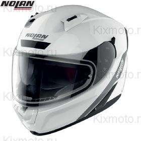 Шлем Nolan N60.6 Staple, Бело-черный