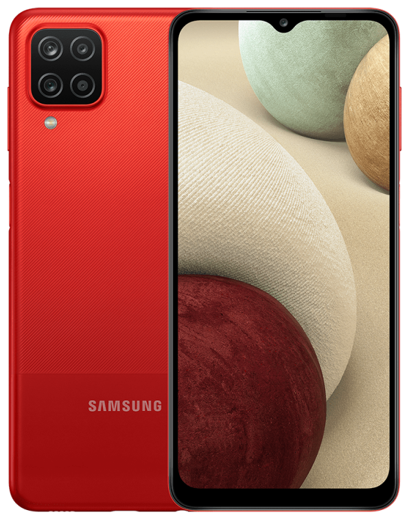 Смартфон Samsung Galaxy A12 (SM-A127) 4/128 ГБ, красный