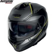 Шлем Nolan N80.8 Astute, Бело-желтый матовый