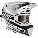 Leatt Moto 7.5 V22 Kit White комплект шлем + очки Leatt Velocity 4.5
