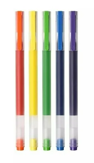 Набор гелевых ручек Xiaomi MI Jumbo Colourful Pen (5 шт)