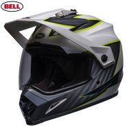Шлем Bell MX-9 Adventure MIPS Dalton, Бело-жёлтый