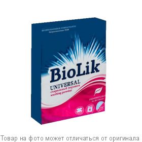 BioLik Стиральный порошок универсал 400гр. карт/п, шт
