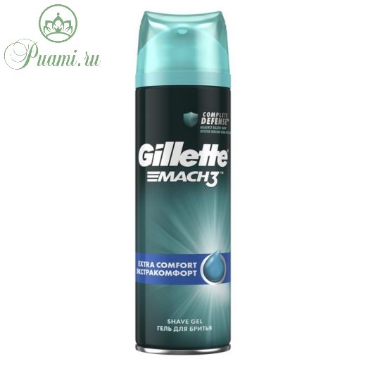 Гель для бритья Gillette Mach3 Extra Comfort «Экстракомфорт», 200 мл