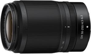 Объектив Nikon 50-250mm f/4.5-6.3 VR Nikkor Z DX черный