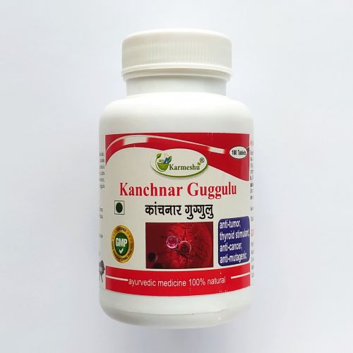 Канчнар Гуггул | Kanchnar Guggul | 500 мг | 180 таб. | Karmeshu
