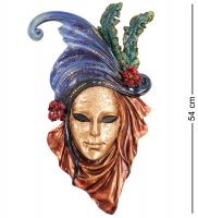 Венецианская маска «Маки» 35x6.5 см, h=54 см (WS-333)