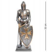 Статуэтка «Рыцарь с мальтийским крестом на щите» 11.5x9 см, h=33 см (WS-95)
