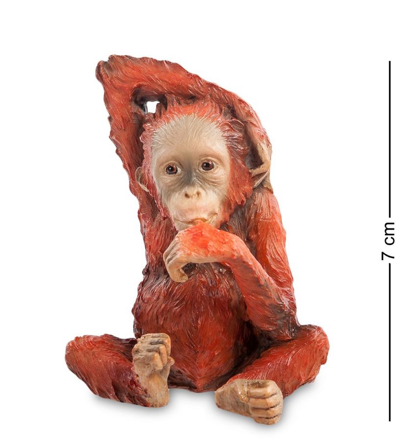 Статуэтка «Детеныш орангутанга» 6x5 см, h=7.5 см (WS-761)