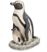 Статуэтка «Пингвины» 13x10 см, h=18 см (WS-1130)