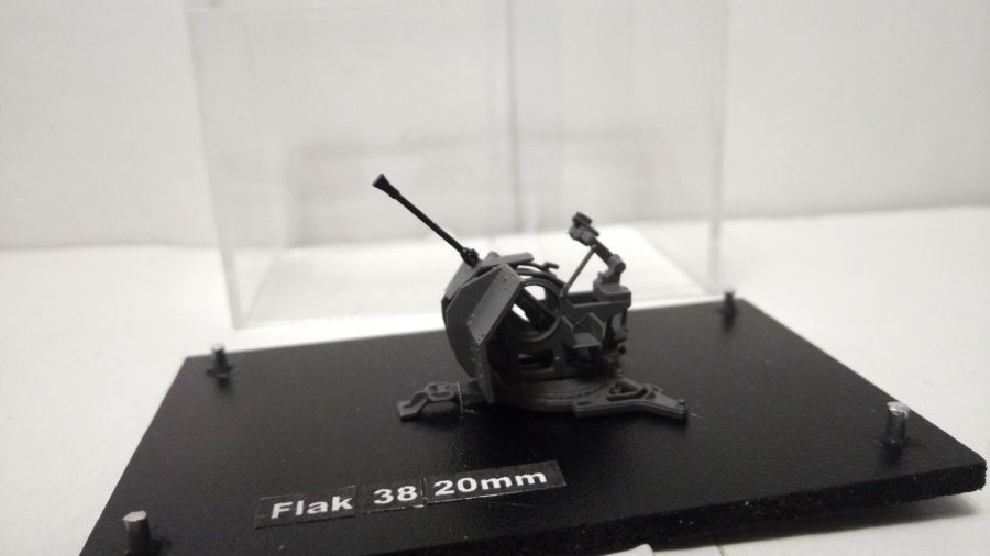 Немецкое зенитное орудие Flak 38 20 мм  (1/72)
