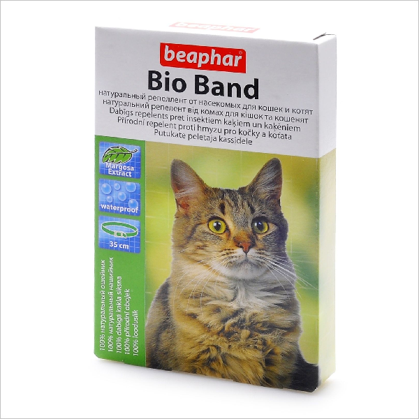Био-ошейник от насекомых для кошек и котят Beaphar Bio Band Plus for Cats 35 см