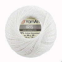 Iris (Yarnart) 910-белый