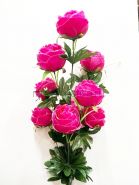 Искусственный букет розы 9 голов 88 см10 расцветок
