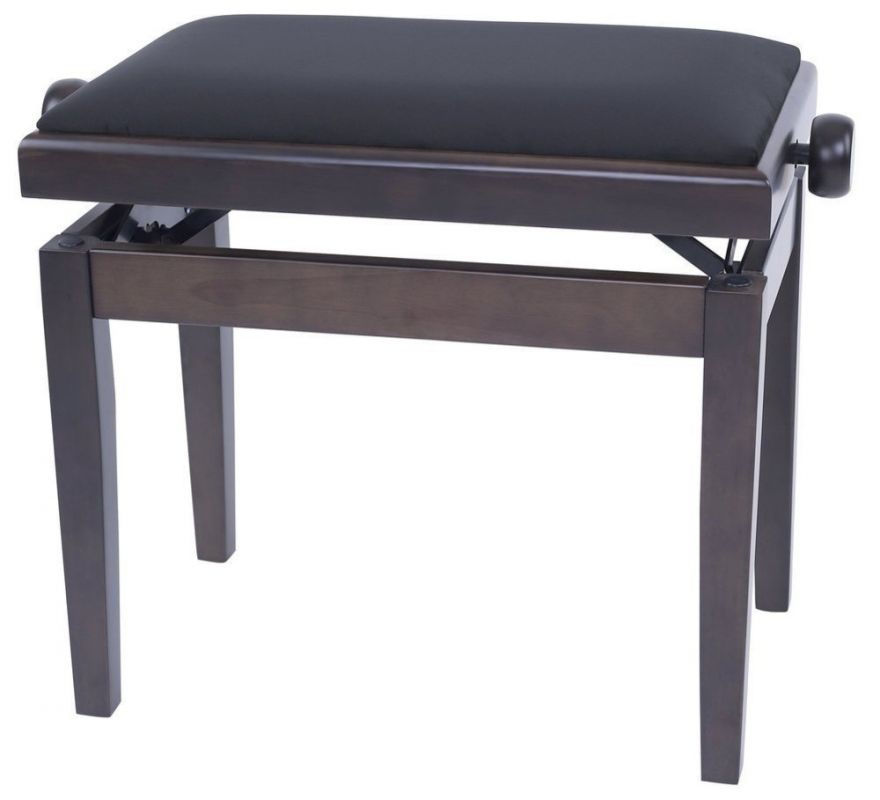 Банкетка GEWA Piano bench Deluxe walnut dark mat 2