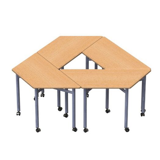 Комбинация столов для групповых занятий IT-K9 1756х1560х580/820 мм