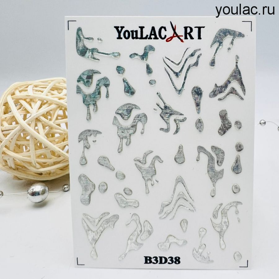 Слайдер- дизайн хрустальный B3D 38 YouLAC