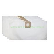 NL10 S (5) синтетические мешки для пылесоса NILFISK GD 930, 5 штук