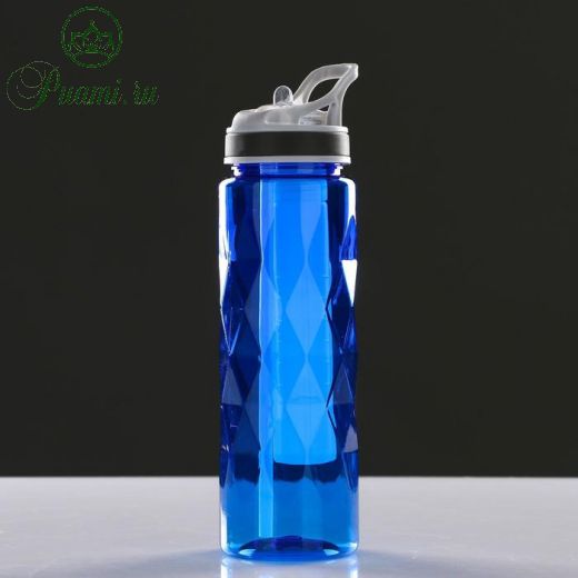 Бутылка для воды "Shapes" 700 мл , с поильником, микс, 7х25 см