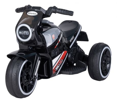 Детский электромобиль трицикл (2021) HL223 чёрный