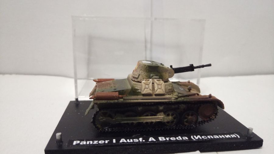 Испанский танк Panzer I Ausf.A Breda   (1/72)