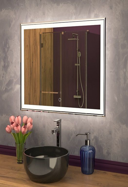 Зеркало с подсветкой в ванную ART&MAX ZOE AM-Zoe ФОТО