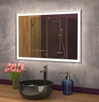 Зеркало с подсветкой в ванную ART&MAX ZOE AM-Zoe схема 7