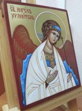Икона Ангел Хранитель (рукописная)(13*16см)(наличие)