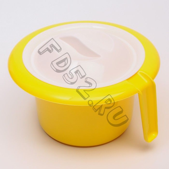 Горшок туалетный детский "Кроха", цвет желтый