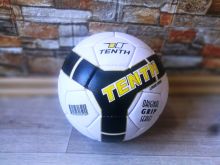 Мяч футбольный Tenth League Series размер 5 черный