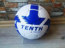 Мяч футбольный Tenth League Series размер 5 синий